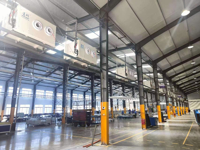 蒸發冷省電空調臥式射流空調機安裝于機械設備廠降溫案例.png 蒸發冷省電空調臥式射流空調機安裝于機械設備廠降溫案例.png